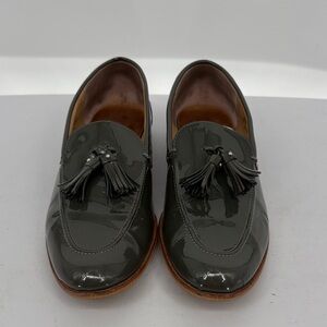🐆 Office London grey Patent Leather Tassel Loafers
